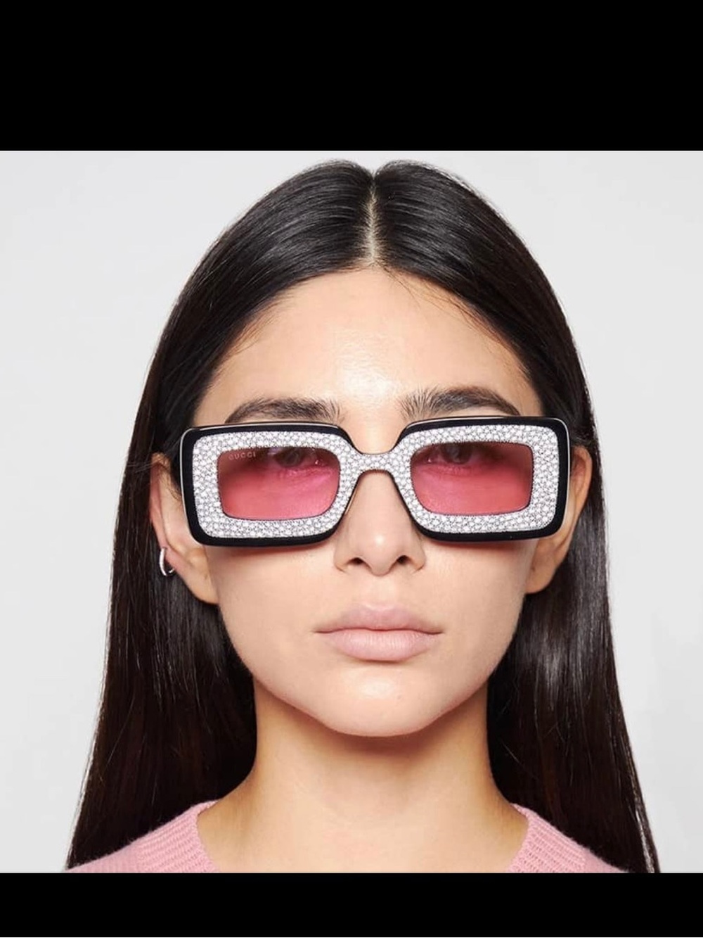 Gucci Hollywood Forever Crystal Sunglasses